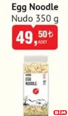 NUDO EGG NOODLE 350 G fiyat ve kampanya bilgisi